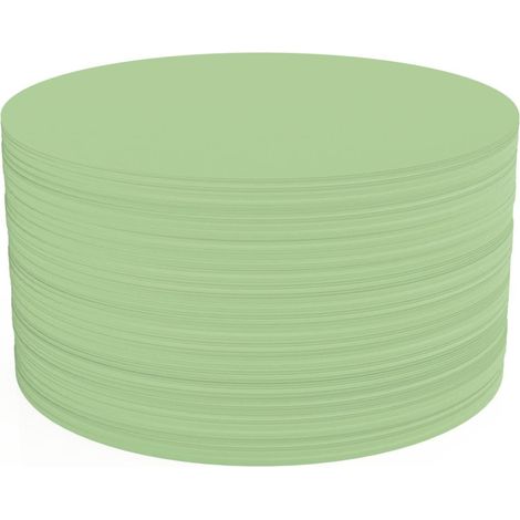 Magnetoplan Kommunikationskarte rund, Ø 140 mm, 500 Stück, grün, D 140 mm, 500 BL 500 Stk