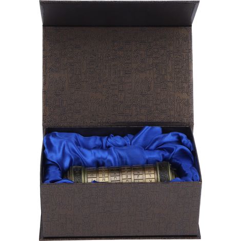 Verrouillage Par Mot De Passe - Alliage De Zinc Et Cuivre Plaqué - Pour Cadeaux Romantiques Saint-Valentin Anniversaire - 1 Pièce