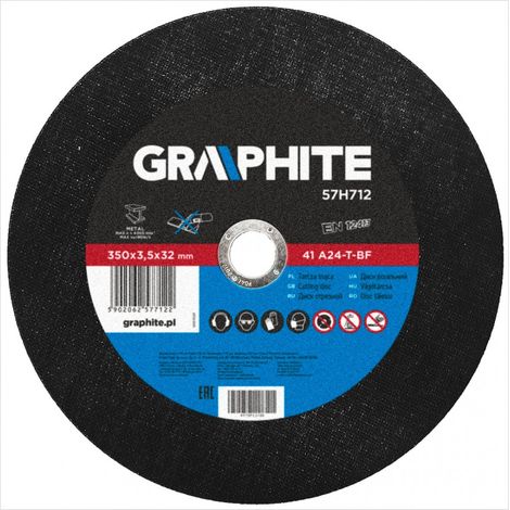 Disque à tronçonner les métaux 350 x 3,5 x 32,0 mm, 41 A24-T-BF