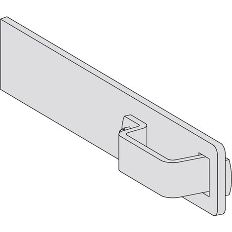 Hymer Wandhaken gerade, Aluminium