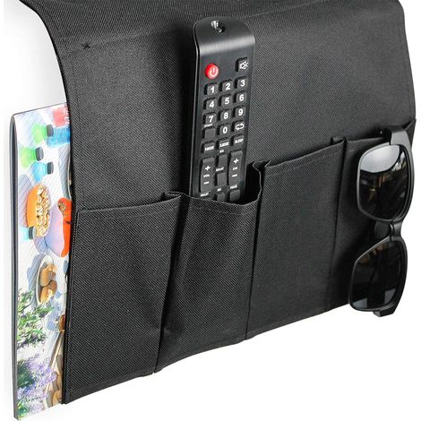 Organiseur De Canapé FISHTEC 5 Pochettes Autobloquant Tapis Antidérapant (1/5)