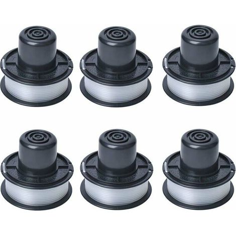 A6226 Spool of line compatible with Black & Decker Auftipp automatic grass trimmer GL250 / GL310 / GL360 / GL360SB with 6m line, 6-pack (1/5)