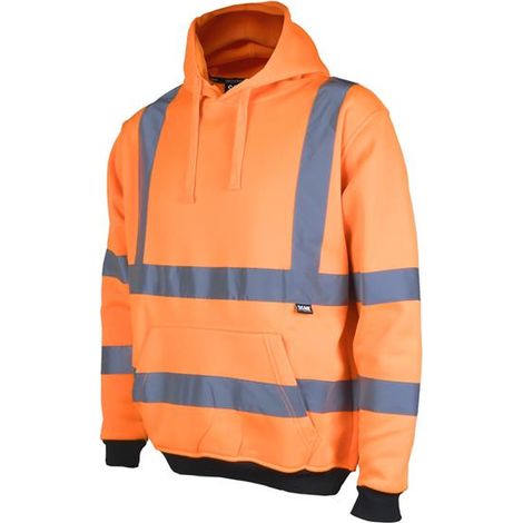 Scan SCAHVHDYMO Hi-Vis Hoodie Orange - M SCAHVHDYMO