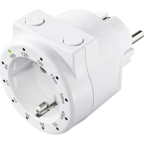 Sygonix SY-4499402 Schaltuhr digital Tagesprogramm 3500 W START/STOPP-Funktion, Countdown-Funktio