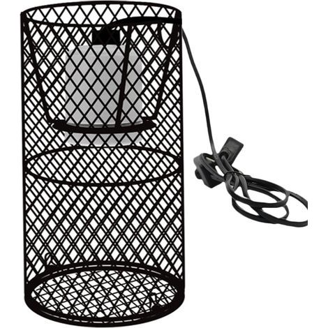 Panier de protection pour lampe chauffante E27 pour terrarium (1/5)