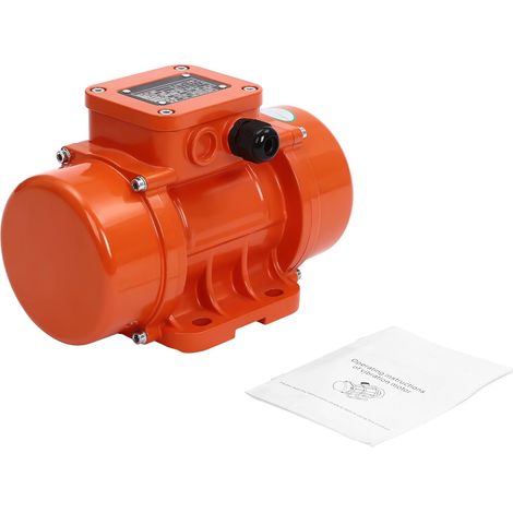 Moteur de vibration de vibrateur de béton, moteur électrique de vibration, béton Béton 220V 1800W Moteur pour Vibreur à Béton Monophasé Vibrant 3600rpm pour appareils mécaniques (1/5)