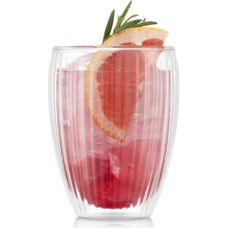 Bodum Pavina Vasos de Doble Pared Transparentes 32 cl (1/3)