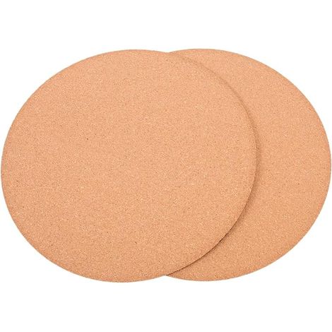 Tapis De Plantes Liège 30,5 cm, Coupelle Pot De Fleur Ronde Absorbante, Dessous De Verre Antidérapant, Protection Meuble Jardin Intérieur Et Extérieur (1/5)