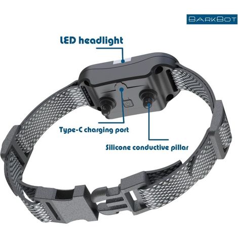 collier dressage pour chien télécommande,collier dressage électrique pour chien 4 modes dressage,collier antichoc étanche pour chien (1/3)