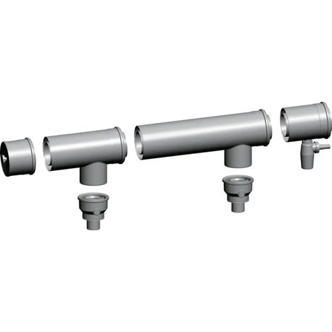 Wolf Kit de construcción básico 2 cascada DN110/160 Diseño: independiente del aire ambiente, 2651826