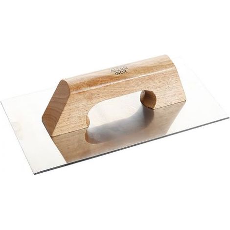 Truelle rectangulaire affûtée inox. 300x150 ALYCO 195768 (1/5)