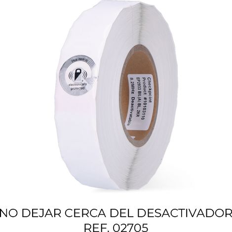 Lot De 2000 Etiquettes 2933 Tamper Ø3,3cm Cadenas Image 10103110 Checkpoint - CHECKPOINT