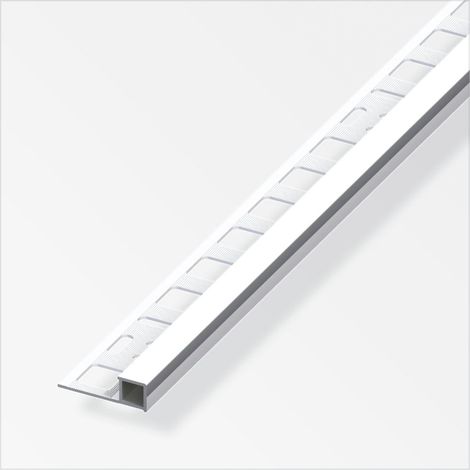 alfer Quadratprofil Aluminium eloxiert poliert chrom optik Vierkantrohre (1/2)