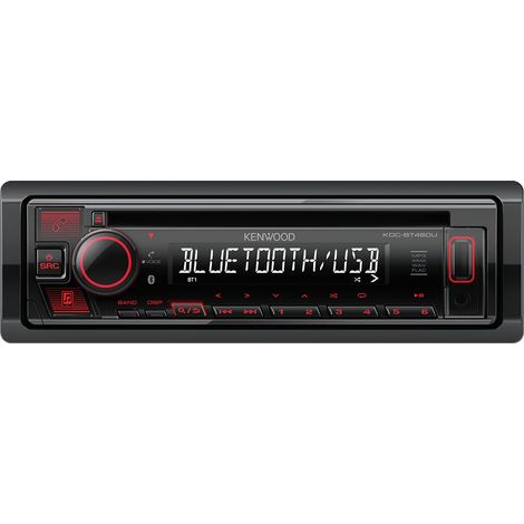 Kenwood KDC-BT460U receptor multimedia para coche Negro 200 W Bluetooth (1/3)