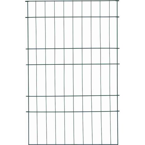 Maison Exclusive - Teichzaun Set 8 pcs Grün 50 x 80 cm Stahl