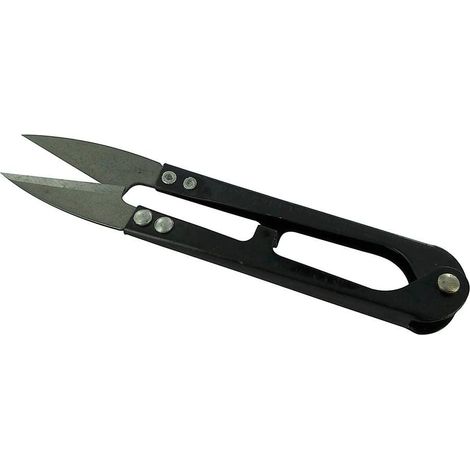 Coupe Fil ciseau de Precision mercerie Broderie decoupe Tissu Mini Bordure - Noir