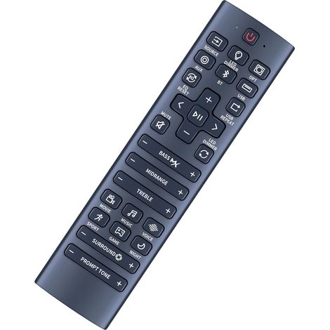 Télécommande de rechange pour barre de son compatible avec système de son surround ULTIMEA Aura A30/A40 5.1 (1/5)