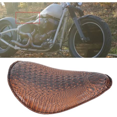 Motorrad-Retro-Solositzkissen mit Federn und Halterung, passend für Honda (1/5)