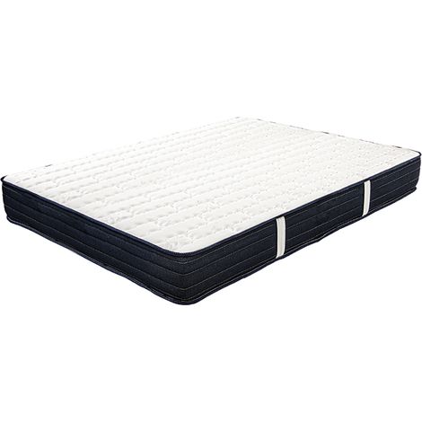 Matelas réversible NORA,  King Size, 180x200 cm, en mousse mémoire de forme haute adaptabilité et ergonomique, indépendance du couchage, épaisseur 20cm (1/5)