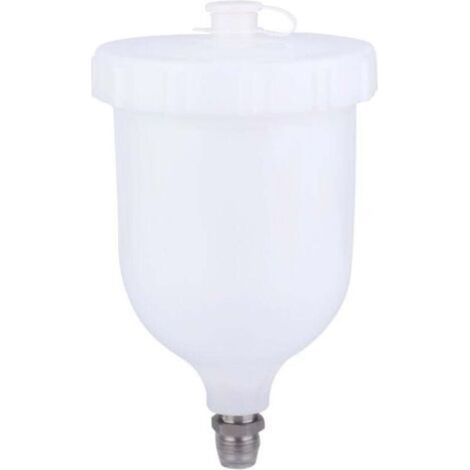 Pot de peinture de 600 ml pour pistolet à peinture, godet en plastique pour pistolet à peinture Evilbiss T EKNA Pro Pri FLG (1/4)