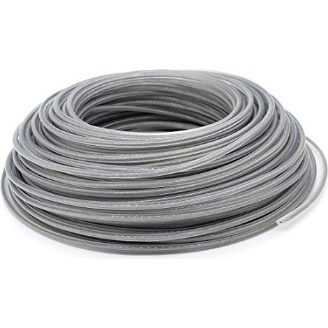 Fil Coupe Bordure Universel, Ligne de Trimmer Strimmer en Acier 3.0 mm, Fil d'acier Débroussailleuse Robuste pour Bosse Tête Tondeuse À Gazon de Jardinage (1/5)
