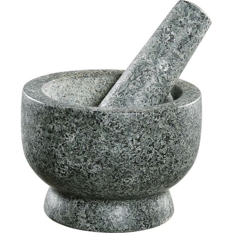 Mortier en granit Cilio David, diamètre 13 cm, 2,6 kg (1/2)