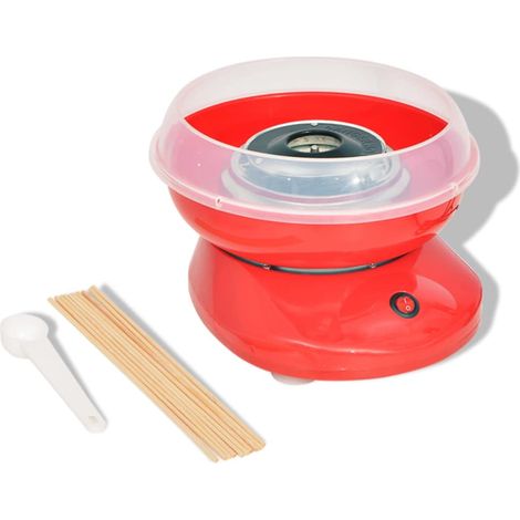 Zuckerwattemaschine 480 W Rot