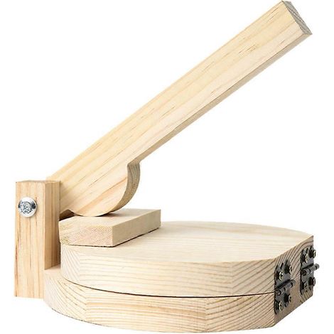 presse-raviolis en bois (couleur bois clair)-16.00X15.00X6.50CM (1/4)