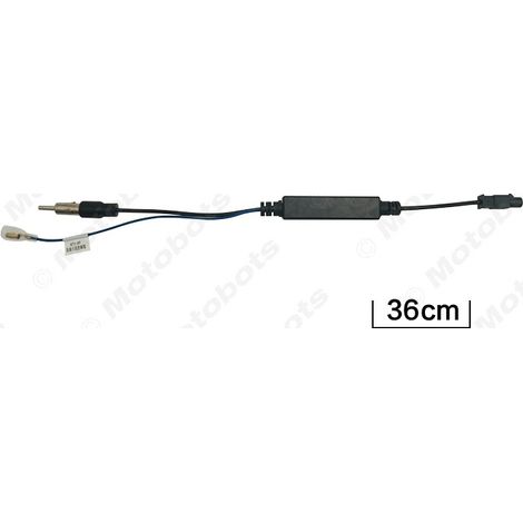 Car FM radio antenna retrofit compatibility Volkswagen/Audi FAKRA single-head radio antenna with amplifier, non-destructive. (1/4)
