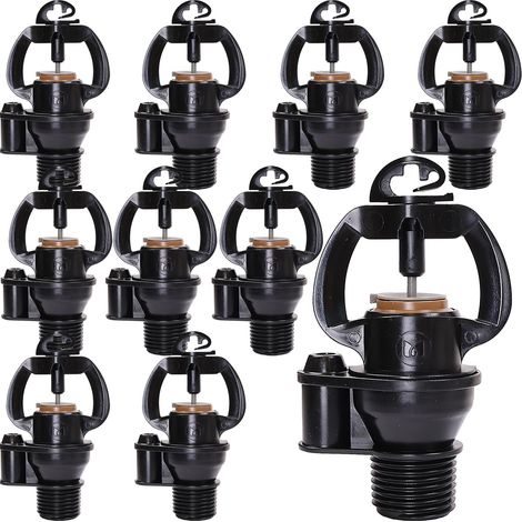 Micro-asperseur PC 55 l/h avec 1/2" mâle 8mm Micro goutteur arrosage 10