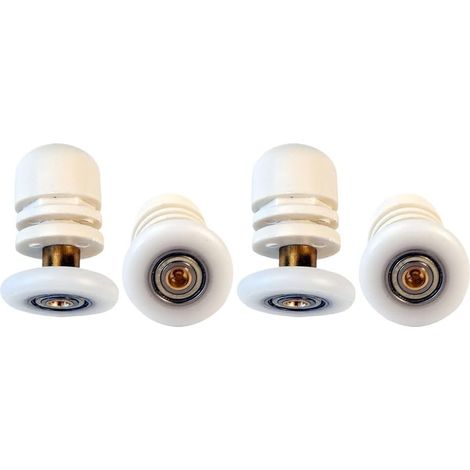 Poulies de douche, en laiton et ABS, pour porte douche (1/5)