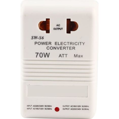 70W 110V/120V auf 220V/240V Spannungswandler, Aufwärts-/Wechselrichteradapter (Standard-CN-Stecker)