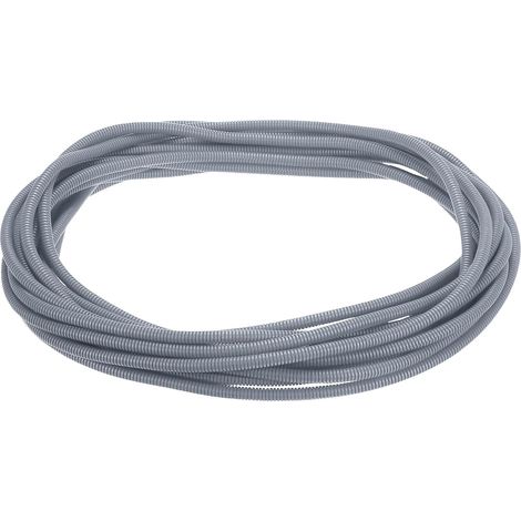 Gaine Fendue pour Câbles 1/4"(6.5mm) DI 50FT(15m) Gris  Gaine Protectrice Résistante À La Chaleur Et Au Froid, Conduit Flexible En Plastique Électriques, -40F À 257F (1/5)