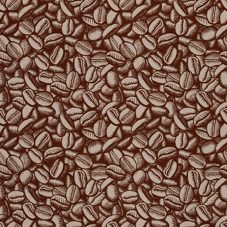 Tela decorativa para exteriores Oxford - Motivo de granos de café 2 (1/5)