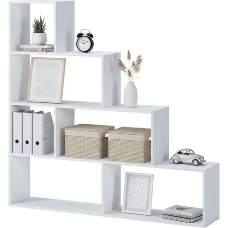 Libreria Serole, Biblioteca 3 Ripiani, Installazione a Terra, Portata Ripiani 15, 145x28x143h cm Bianco