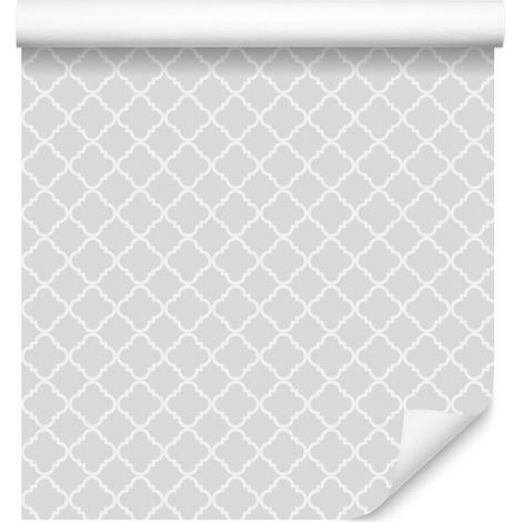 Carta da parati con motivi geometrici per soggiorno e camera da letto, 50x1000 cm (1/5)