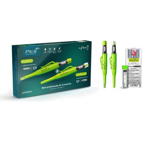 Coffret promotionnel Pica : Pica Dry + Pica Fine Dry + 2 jeux de mines (2+2)