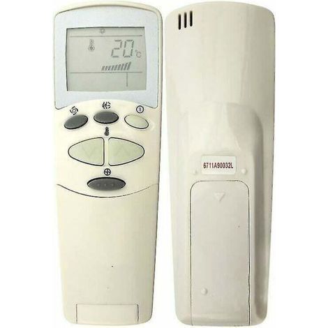 Télécommande universelle pour climatiseur LG compatible modèles 6711A90032L 6711A90032Y 6711A90091H L8004R facile à installer (1/5)