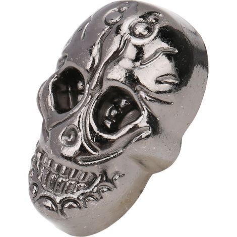 20 Stück DIY 15,66 x 25,24 mm Punk-Nieten, Gothic-Ornamente / Schuhaccessoires, 88 Geisterkopf-Pistolenfarben (1/5)