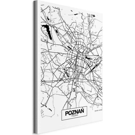 Image - Plan de la ville de Poznań (1 partie) vertical (1/5)