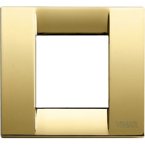 VIMAR - 17092.32 Plaque Classique 1-2M Or Poli