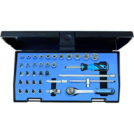 Jeu de clés à douille 20 pièces ITU-3 36 pcs. 1/4 pouce SW 4-14 mm Z.72 6KT (1/5)