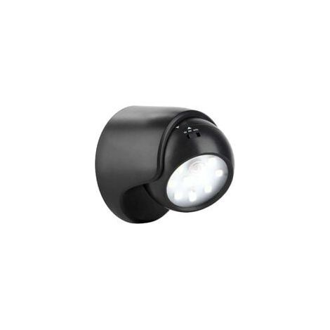Applique murale extérieure avec détecteur de mouvement Éclairage extérieur à LED de 1000 lumens Éclairage sans fil alimenté par batterie Rotation et inclinaison à 360 degrés (1/3)