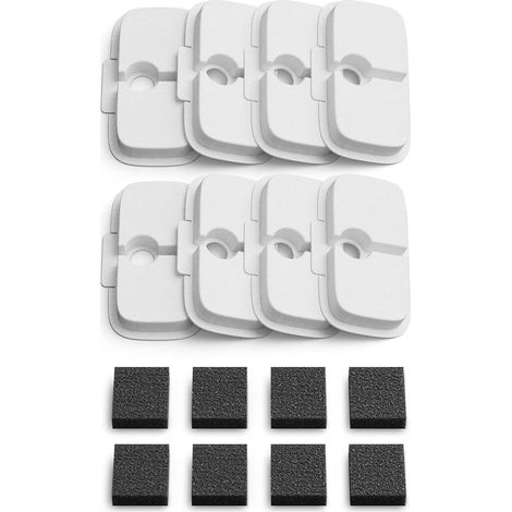 Lot de 16 Filtres Fontaine Chat - Compatible Petlibro 2.5L et Dockstream - Avec Éponges Préfiltration - Qualité Supérieure (1/5)