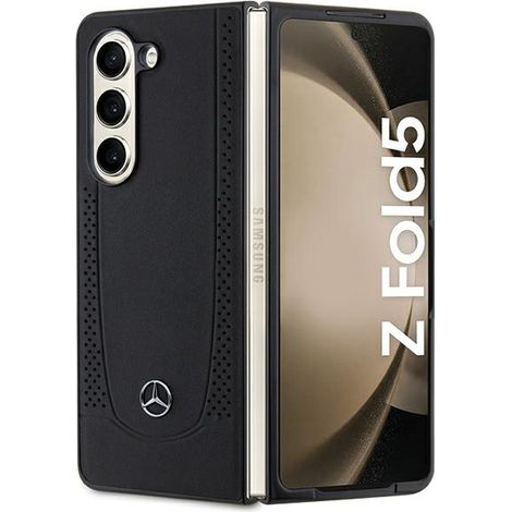 Mercedes MEHCZFD5ARMBK Z Fold5 F946 schwarze/schwarze Hartschalen-Ledertasche Urban (1/5)