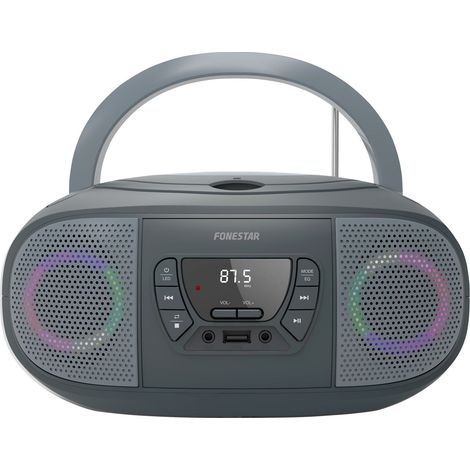 Radio CD Bluetooth MP3 FONESTAR BOOM-GO-G Bluetooth (1/3)