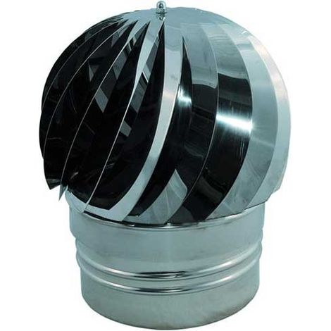 Cappello girevole inox base tonda bagno d'olio maschio : Diametro - 350