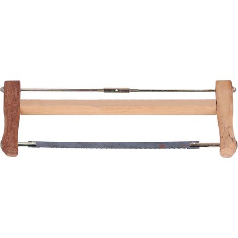 Lame de rechange pour scie à cadre, outil de coupe à main pour menuisier, quincaillerie pour le travail du bois, M (490 mm) (1/5)