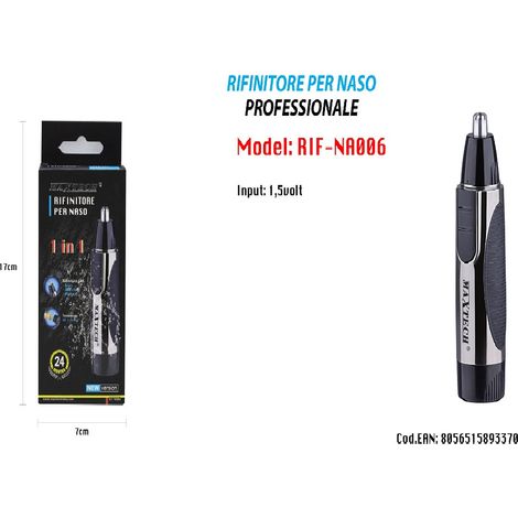 Rif-na006 Rasoir Homme Tondeuse Nez-oreille Maxtech