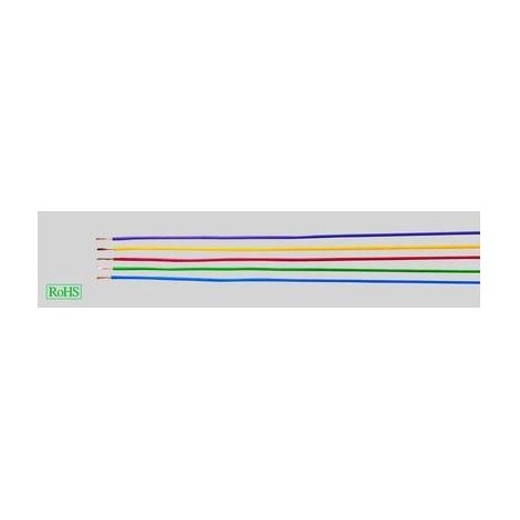Helukabel 29371 Filo singolo H05V-K 1 x 0.75 mm² Rosso, Bianco 100 m